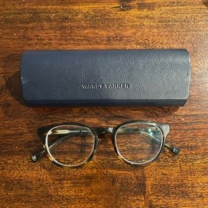warby parker percey frames, striped sassafras